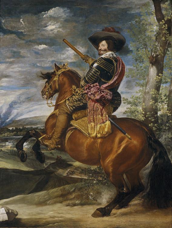 Diego Velazquez Count-Duke of Olivares on Horseback (df01) oil painting image